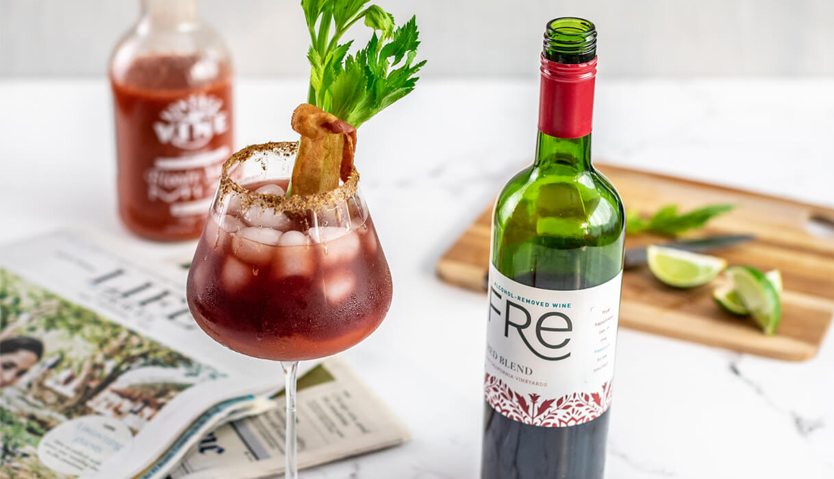 Fre red blend bloody mary
