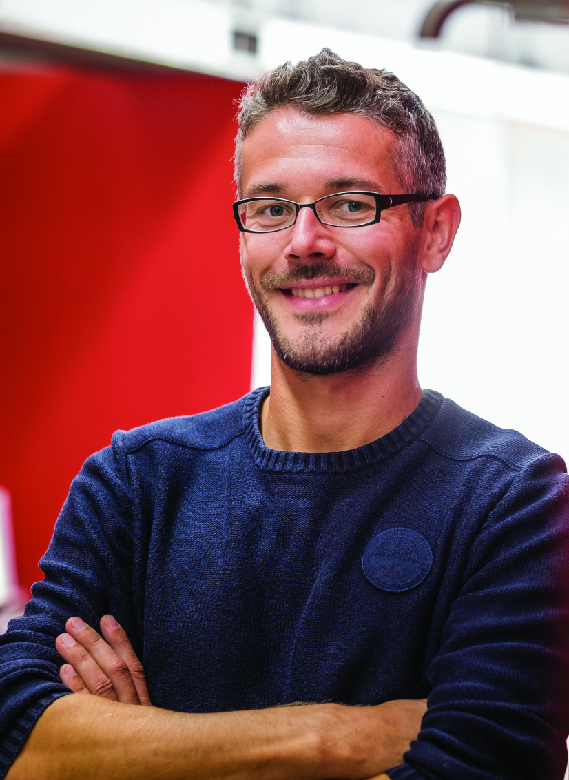 Close-up of Riccardo Fratton, winemaker of San Polo