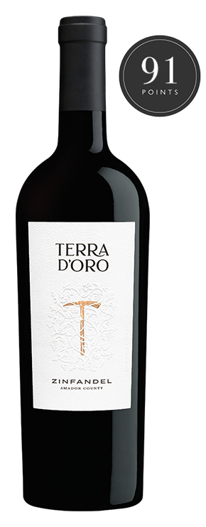 http://Bottle%20of%20Terra%20d'Oro%20zinfandel,%20rated%2091%20points