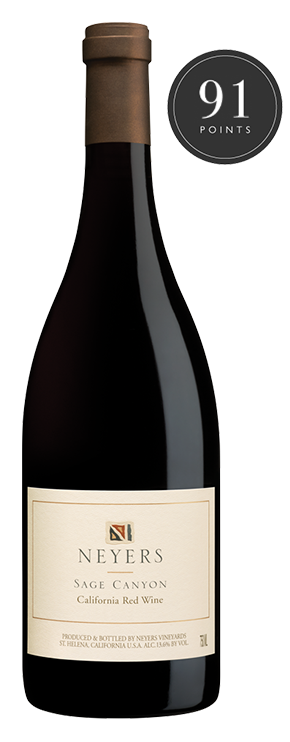 http://Bottle%20of%20Neyers%20Sage%20Canyon%20California%20red%20wine,%20rated%2091%20points